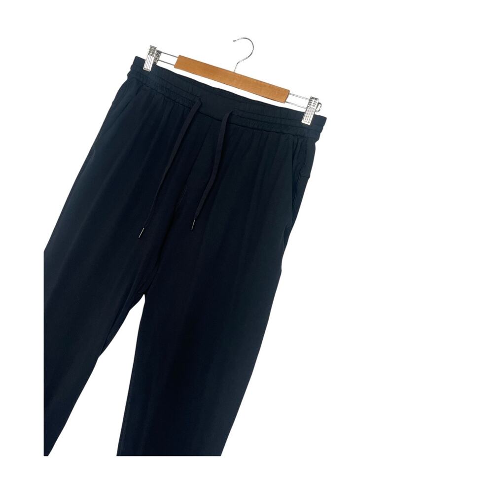 Lululemon Soft Jersey Joggers Pants Mens Large Black Tapered Athleisure Stretch - Picture 5 of 9